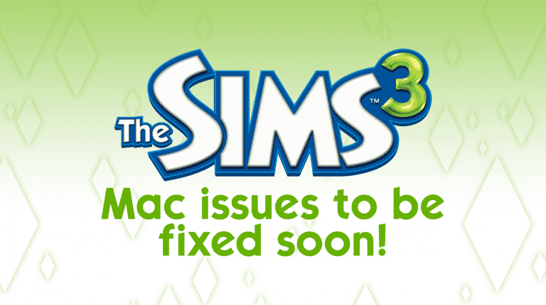The Sims 3: Maxis is soon going to fix Mac Issues