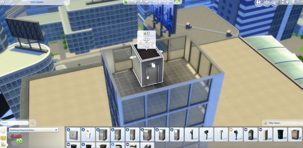 The Sims 4 City Living Place multiple elevators on a lot with this trick!