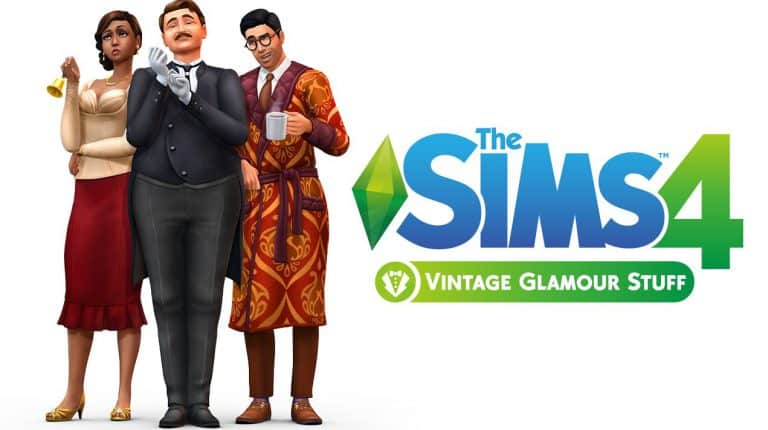 The Sims 4 Vintage Glamour: Logo and Renders (HQ)