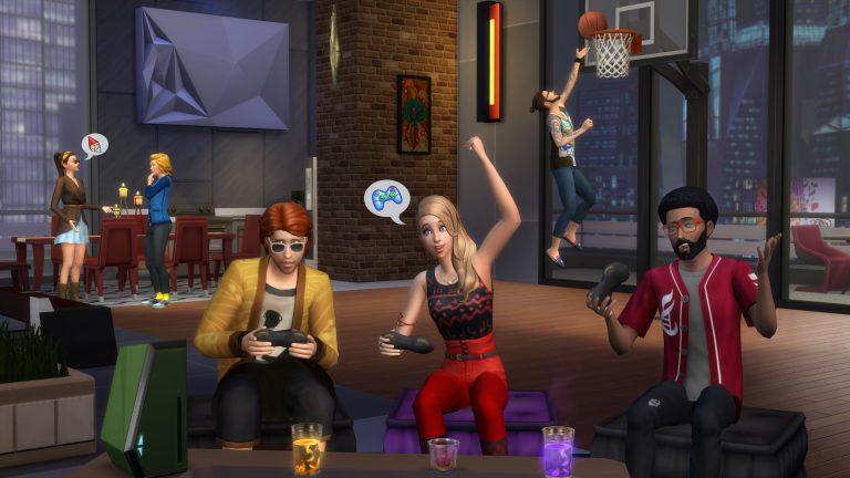 The Sims 4 City Living: 4 Launch Screens