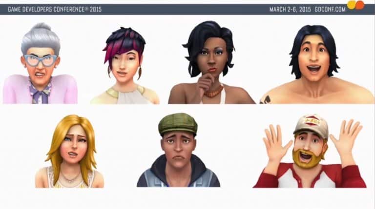 Go behind the scenes of The Sims 4 Create A Sim!