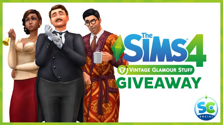 SC Social: Win 1 out of 6 copies of The Sims 4 Vintage Glamour Stuff!