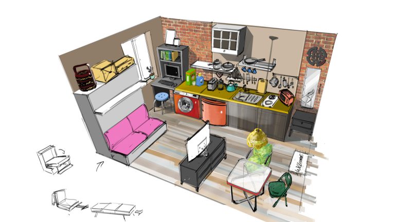 The Sims 4: Washing Machines were originally planned for City Living