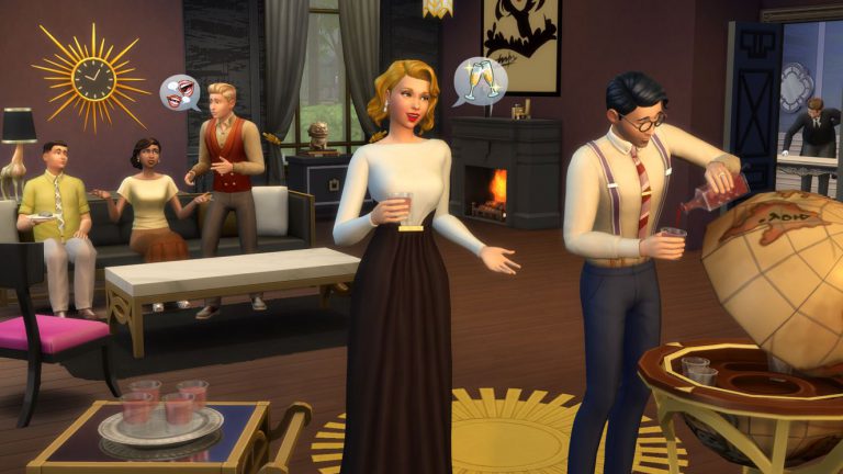 The Sims 4 Vintage Glamour Stuff: 3 New Screens!