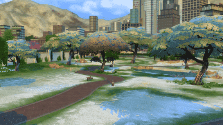 The Sims 4: First Snow Mod Updated for City Living