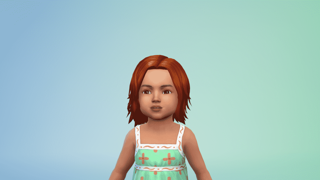 The Sims 4 CC Spotlight: Toddler Maxis Match Hair