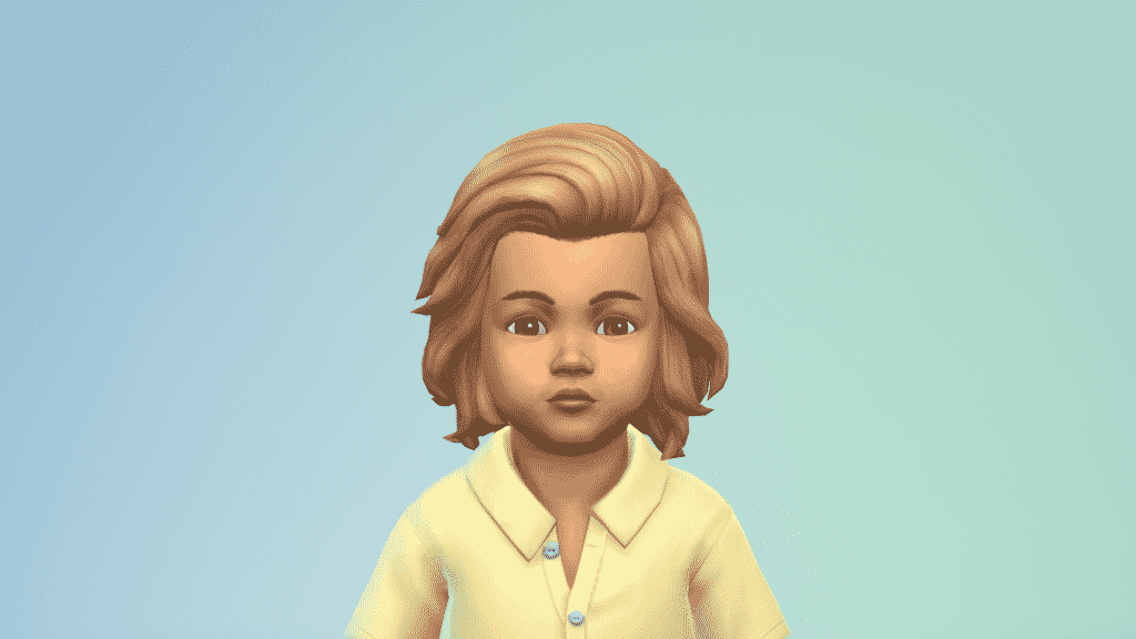 The Sims 4 CC Spotlight: Toddler Maxis Match Hair