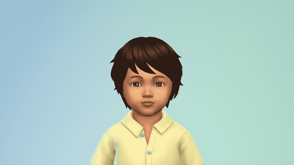 The Sims 4 CC Spotlight: Toddler Maxis Match Hair