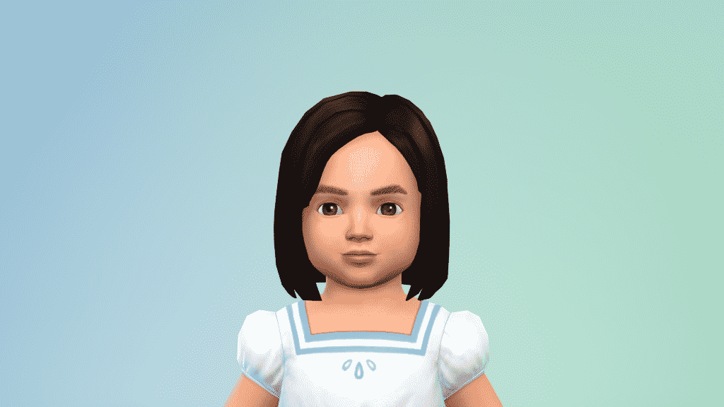 The Sims 4 CC Spotlight: Toddler Maxis Match Hair
