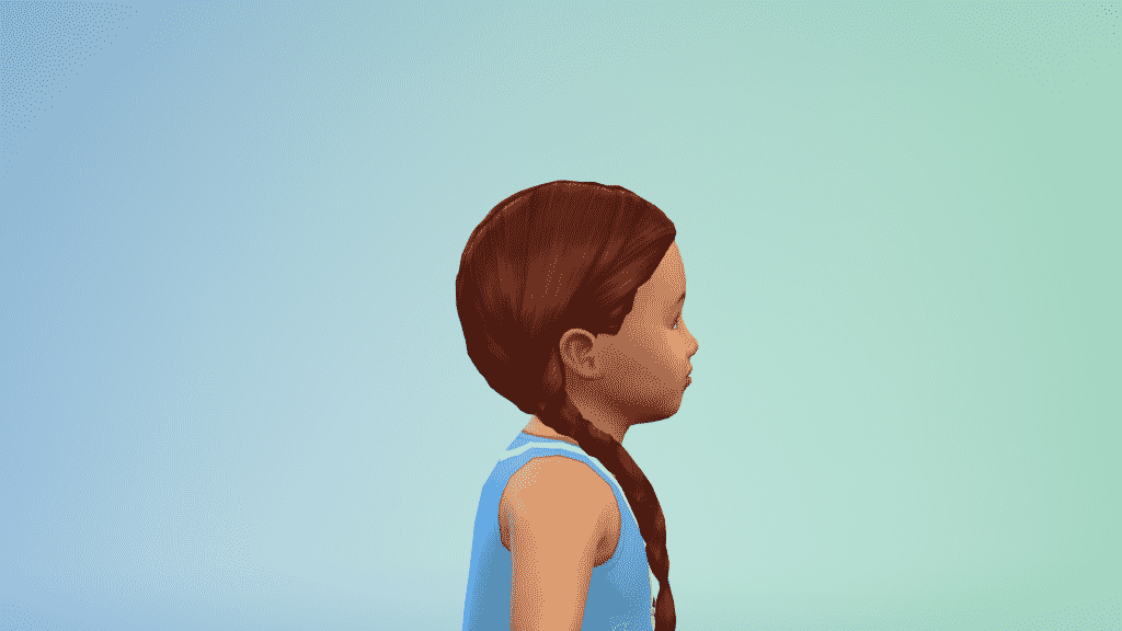 The Sims 4 CC Spotlight: Toddler Maxis Match Hair