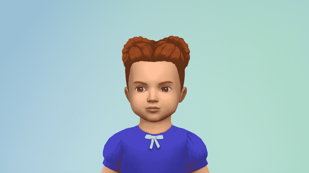 The Sims 4 CC Spotlight: Toddler Maxis Match Hair