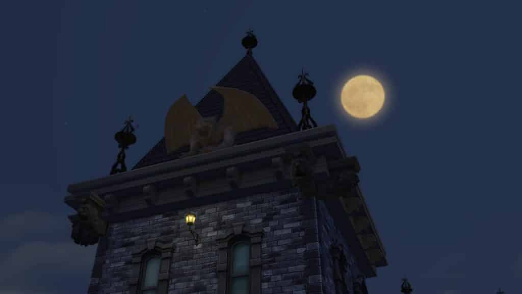 Sims 4 Vampire Decor Gargoyles 