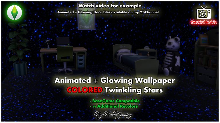 MTS Bakie 1683420 BakieGaming AnimatedWallpapers ColoredTwinklingStars Thumbnail