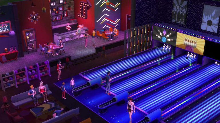 The Sims 4 Bowling Night Stuff Official Trailer 106