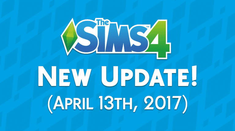 The Sims 4: New Update + Patch Notes! (April 13th, 2017)