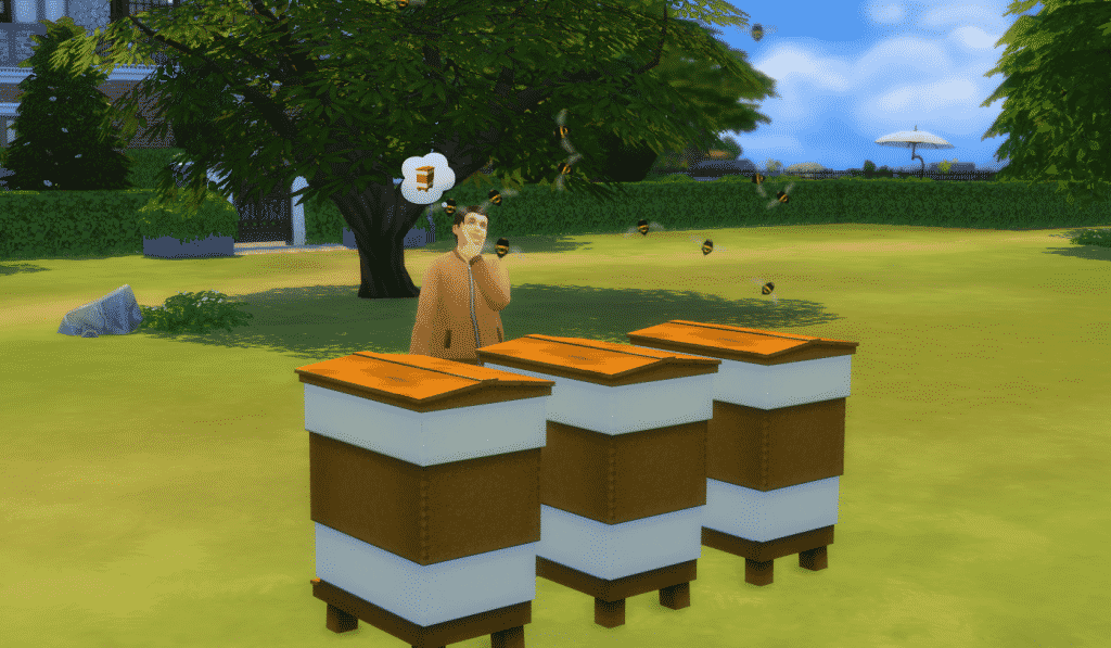 The Sims 4 Mod: Functional Beekeeper Box