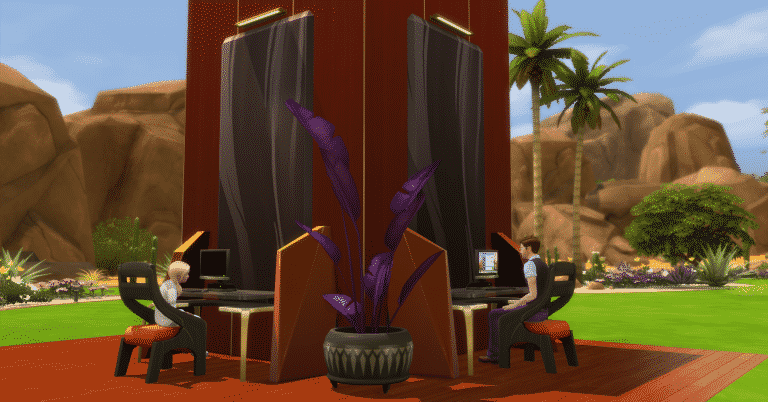 The Sims 4 Fitness Stuff: Other Uses for the Climbing Wall