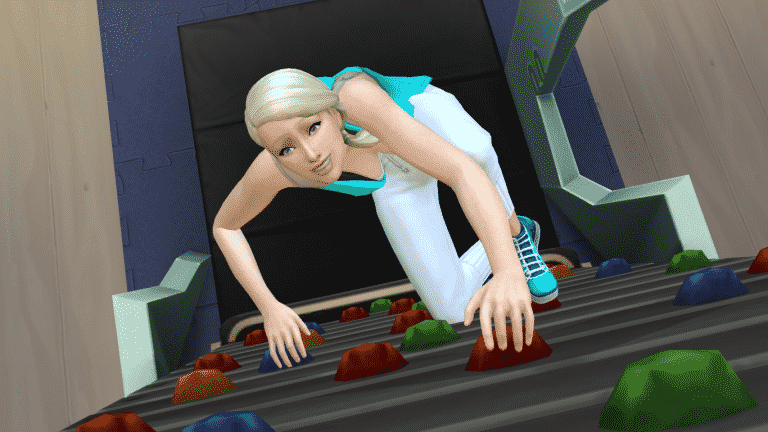 The Sims 4 Fitness Stuff: A Day in the Life