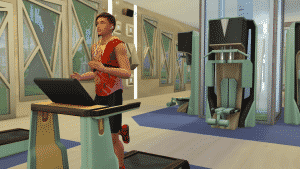 The Sims 4 Fitness Stuff: A Day in the Life