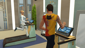 The Sims 4 Fitness Stuff: A Day in the Life