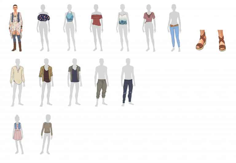 The Sims 4 Eco Living: Clothing Vote Results