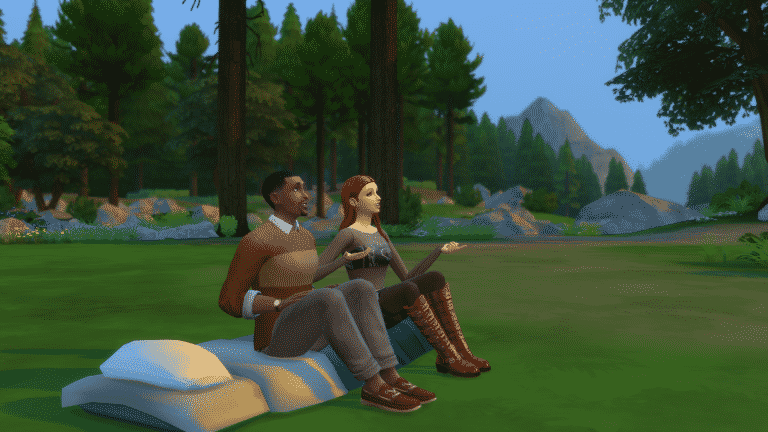 The Sims 4 CC: Functional Sleeping Bags