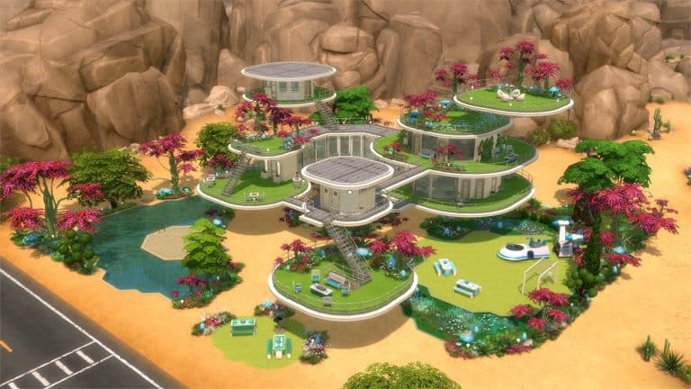 10 Wacky Alien Lots for The Sims 4 by AnchesenamonSim