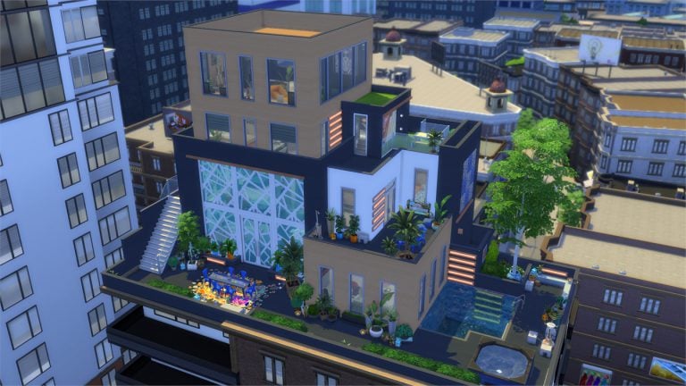 The Sims 4 Gallery Spotlight: Penthouses