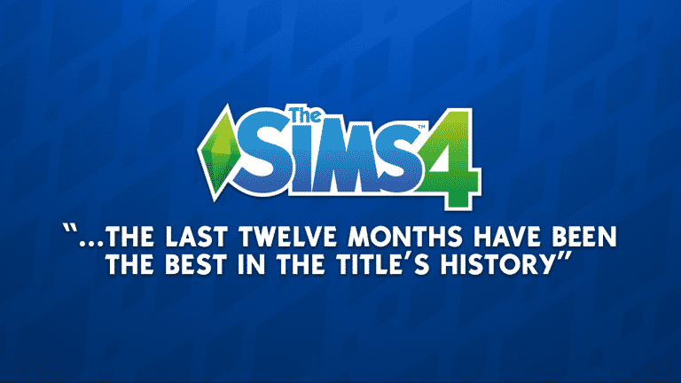The Sims 4 continues to grow in the new Fiscal Year!