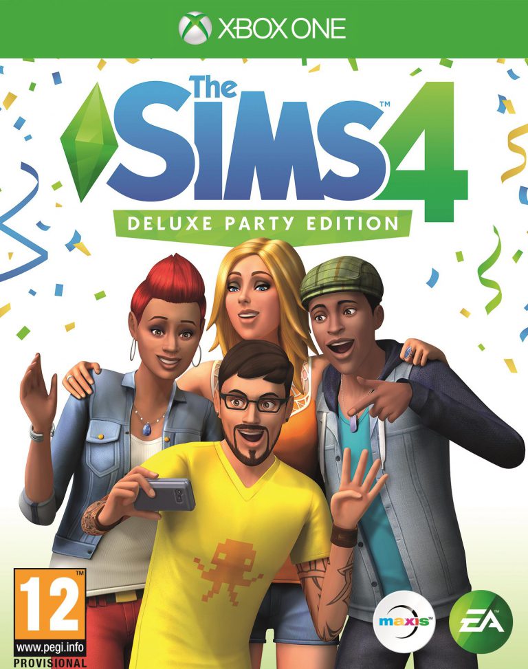 The Sims 4 Console: Official Boxarts for Standard and Deluxe Edition