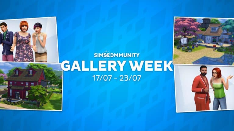 The Sims 4 Gallery Themed Week starts now