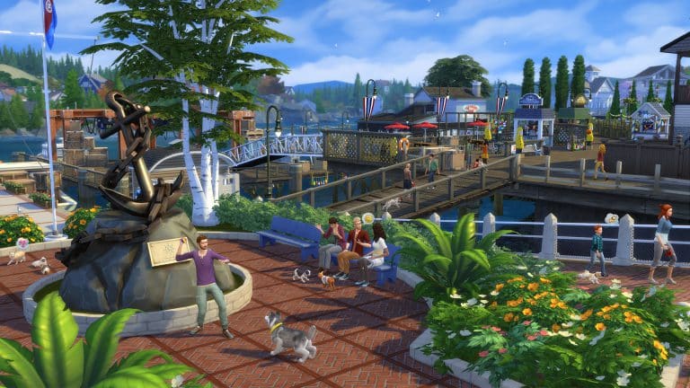 The Sims 4 Cats & Dogs: Official Assets (Logo, Boxart, Render, Screens)