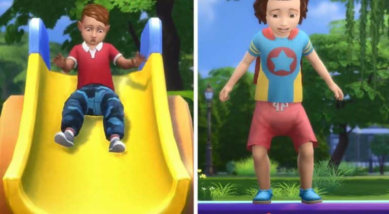 The Sims 4 Toddler Stuff: New Gameplay Objects Clip