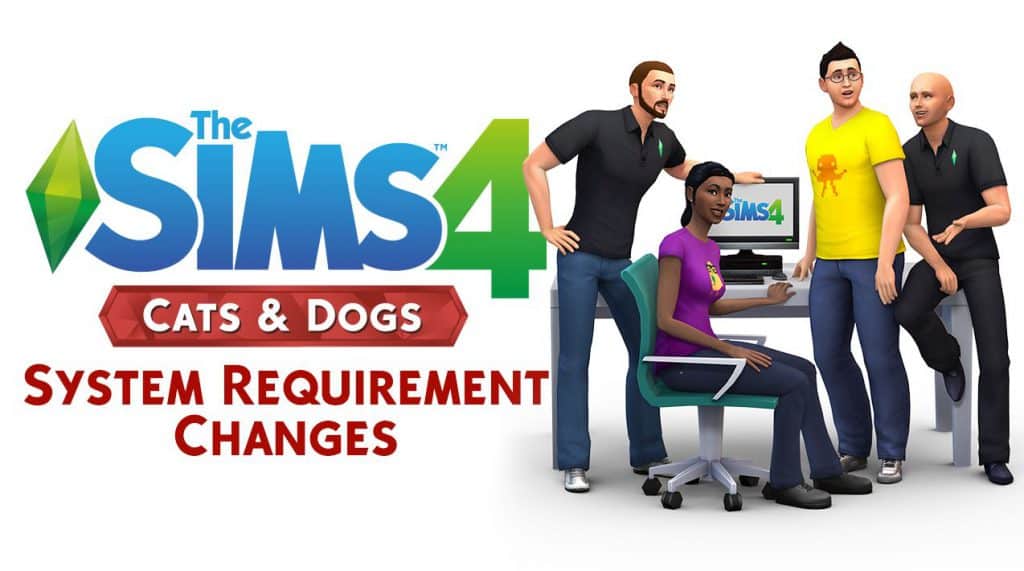 minimum processor requirements for the sims 4 cats and dogs