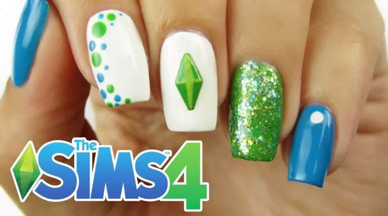 The Sims 4 Nail Art by CutePolish
