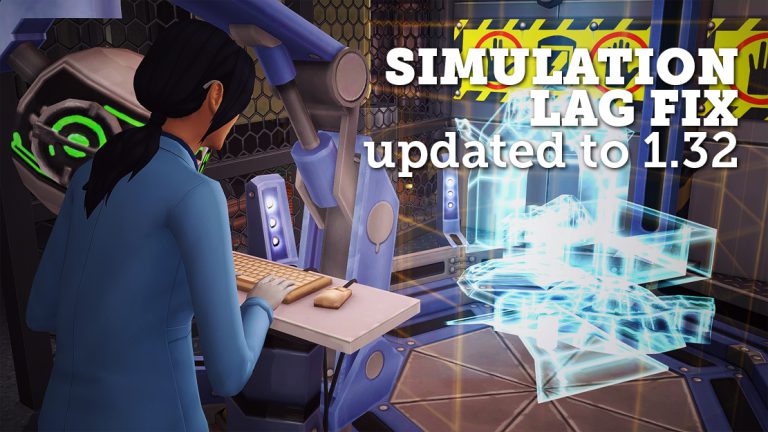 There’s a new Update for Sims 4’s Simulation Lag Fix Mod!