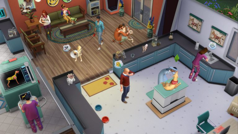 The Sims 4 Cats & Dogs: Vet Clinic Screen