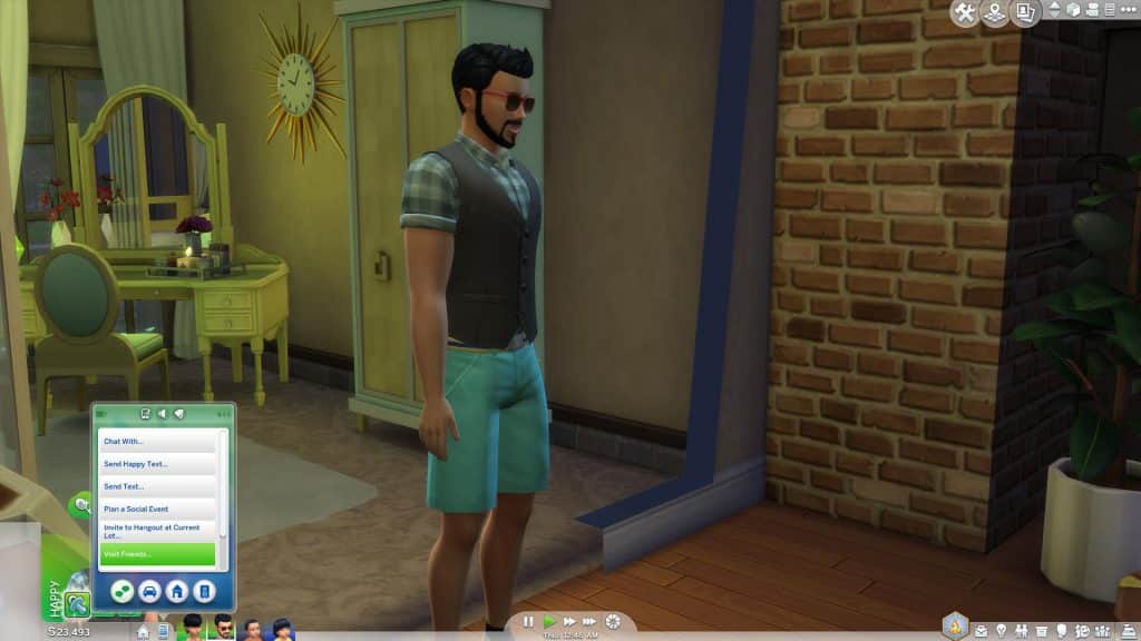 The Sims 4: Visit Friends & Family Mod