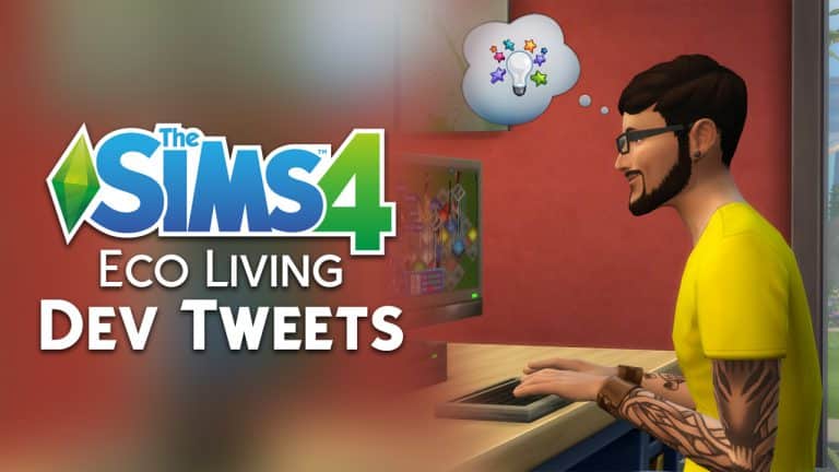 The Sims 4 Eco Living Stuff: Development Tweets