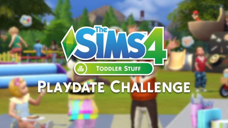 The Sims 4 Toddler Stuff: Playdate Challenge