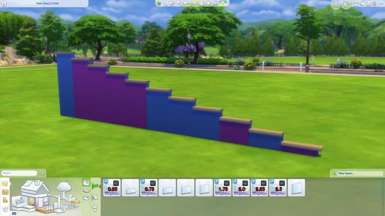The Sims 4: New Half-Wall Sizes “Unlocked” With a Mod