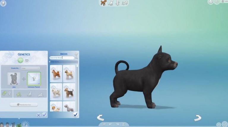 First Look at the Genetics Feature for The Sims 4 Cats & Dogs