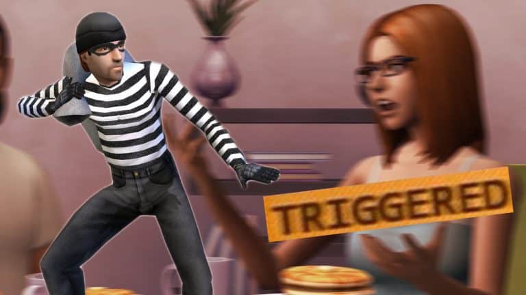 There’s a really crazy rumor about why Burglars are not included in The Sims 4