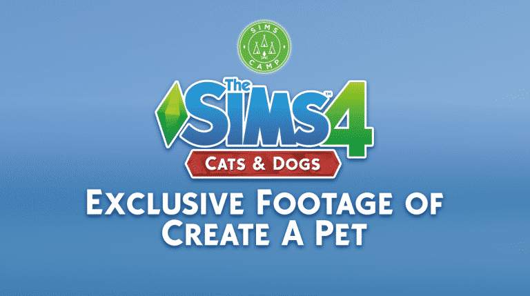 The Sims 4 Cats & Dogs: Exclusive Create A Pet Walkthroughs by SimsCampers