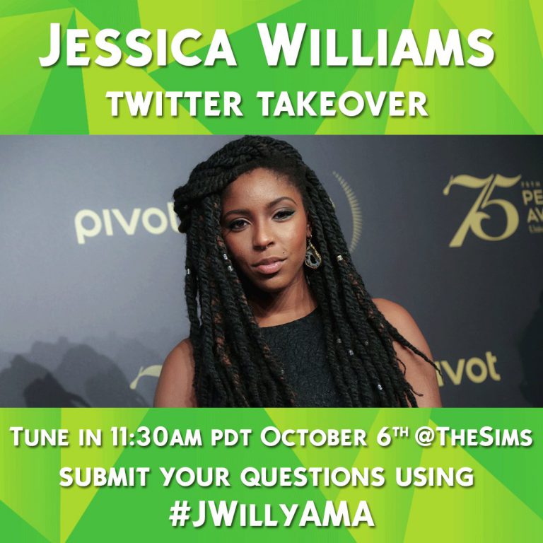 The Sims Twitter Takeover with Jessica Williams