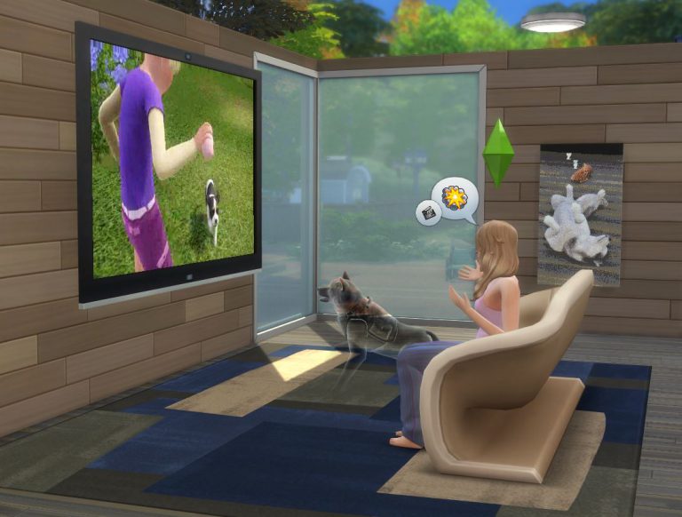 The Sims 4 Cats & Dogs: Ghost Dog Screenshot