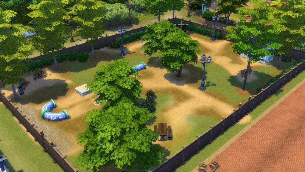 The Sims 4 Cats & Dogs: Brindleton Bay Interactive Neighborhood Overview