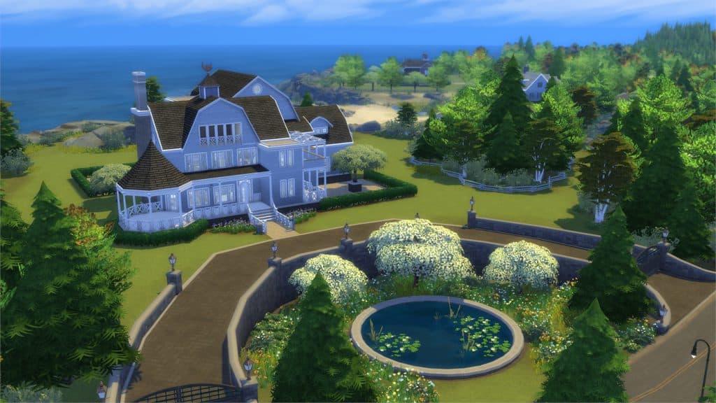The Sims 4 Cats & Dogs: Brindleton Bay Interactive Neighborhood Overview
