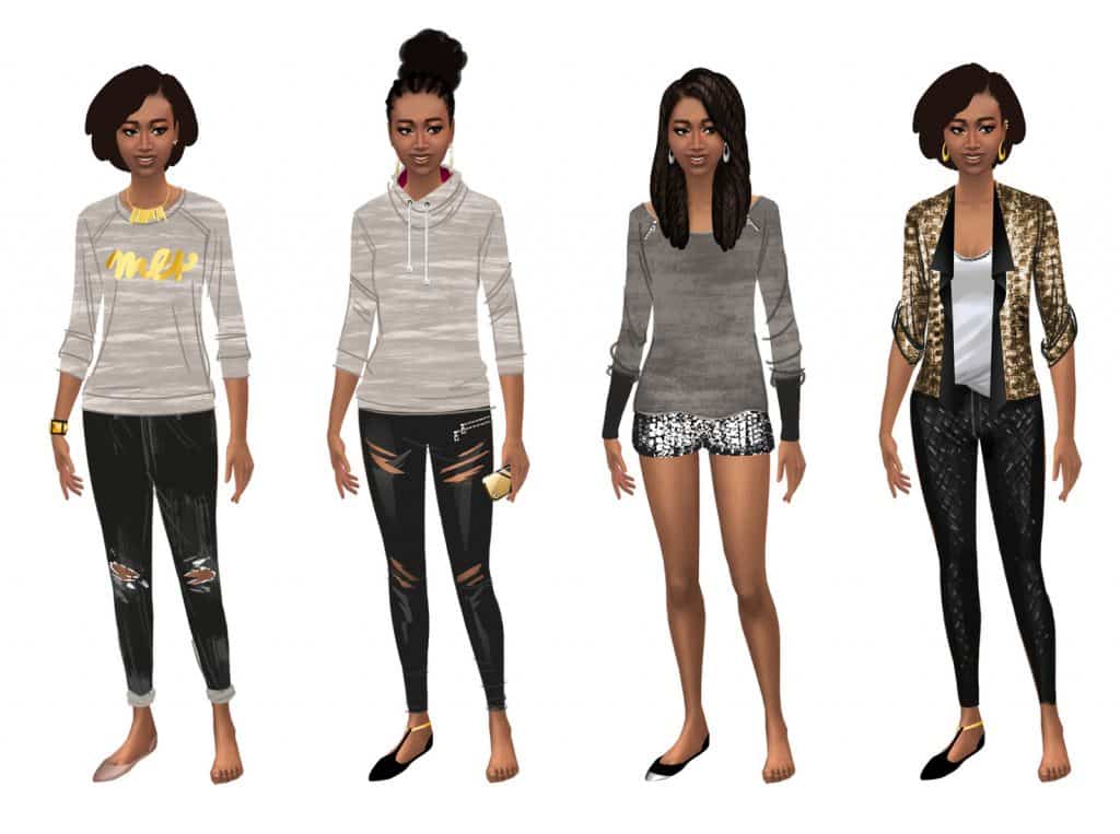 The Sims 4 New Concept Art by Emily Zeinner