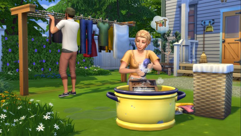 The Sims Blog: Clean Those Dirty Clothes with The Sims 4 Laundry Day Stuff!